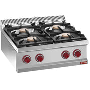 Cuisinière gaz 4 feux vifs - Diamond