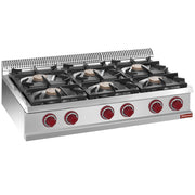 Cuisinière gaz 6 feux vifs - Diamond
