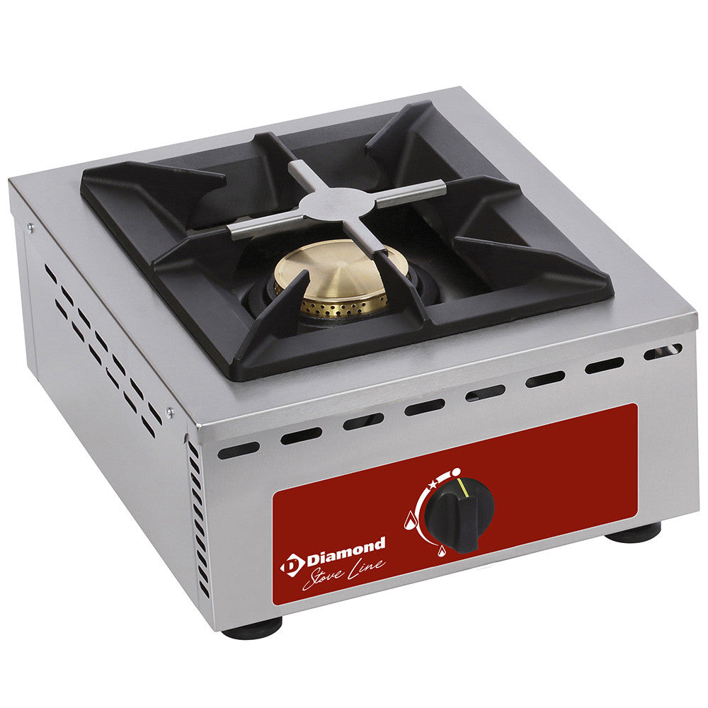 Réchaud de table 1 feu vif- 7 kw - Diamond