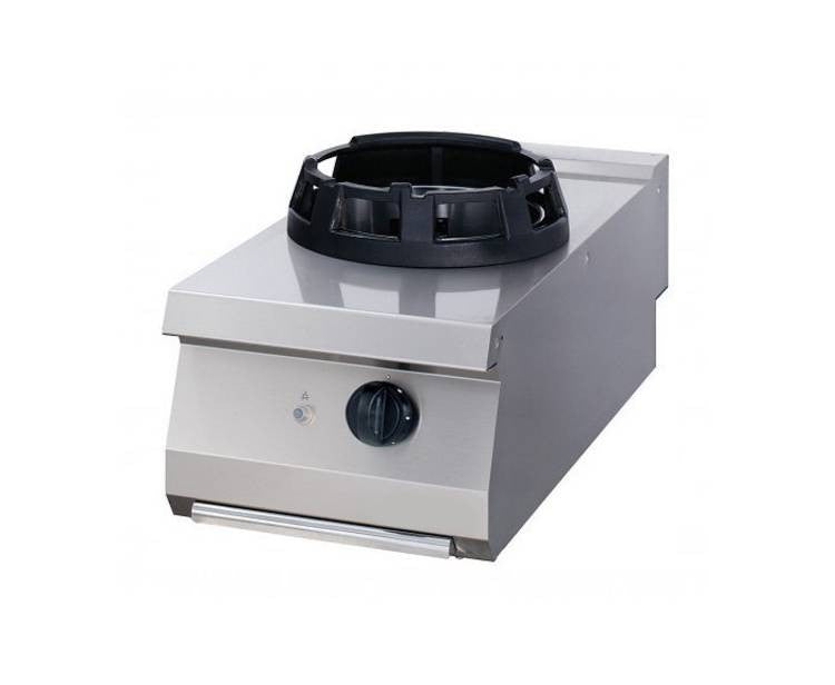 Cuisinière Wok - Anneau de Cuisson diam 28,5cm - Gaz 14.0 kW Maxima - Réchaud wok professionnel CHR - matériel cuisine pro - Cuistéo