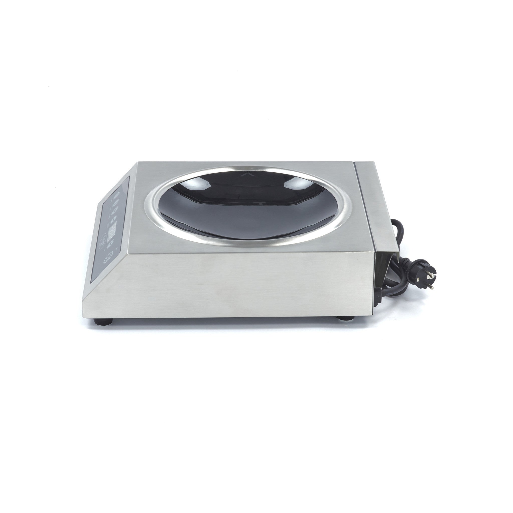 Cuisinière à wok - diam 26cm - 3500W - Induction Maxima - vue 5 - Réchaud wok pro CHR - Cuistéo