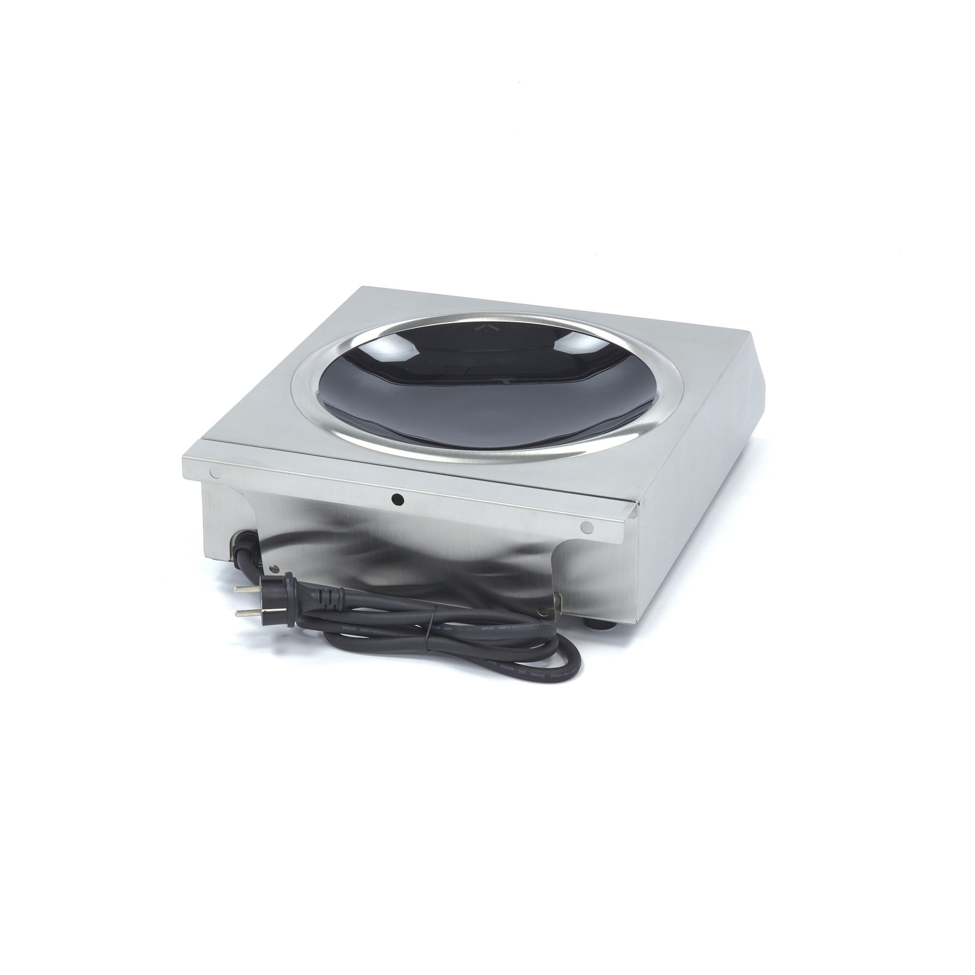Cuisinière à wok - diam 26cm - 3500W - Induction Maxima - vue 7 - Réchaud wok pro CHR - Cuistéo