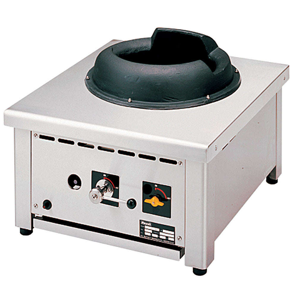 Fourneau wok à gaz de table 1 feu 28 kw - Diamond