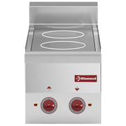 Cuisinière vitrocéramique 2 plaques - Diamond