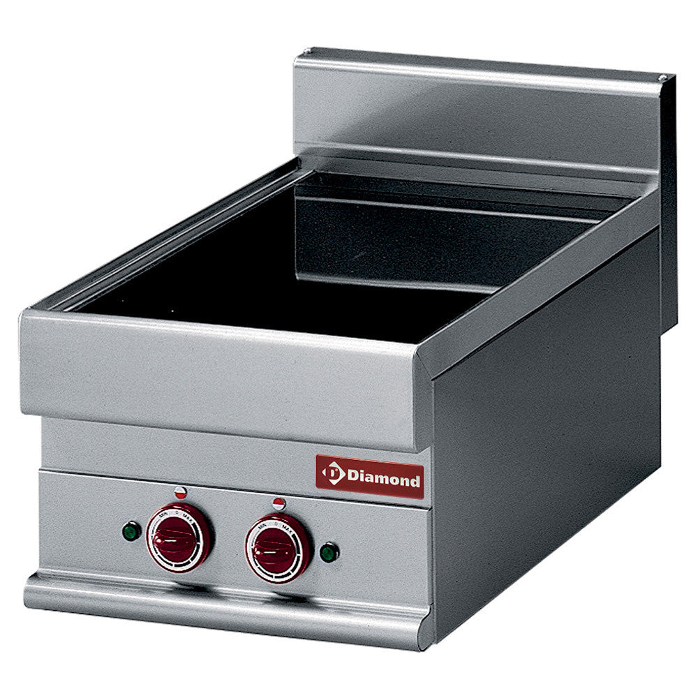 Cuisinière électrique vitrocéramique foyers radiants - Diamond
