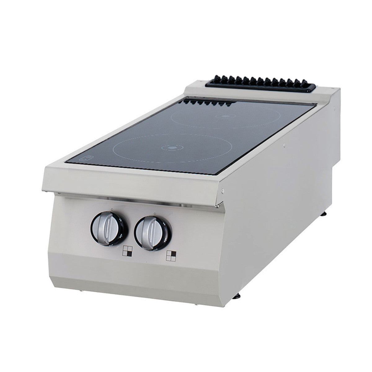 Maxima - Cuisinière infrarouge - 2 brûleurs - Unité individuelle - Profondeur de 90cm - Électrique