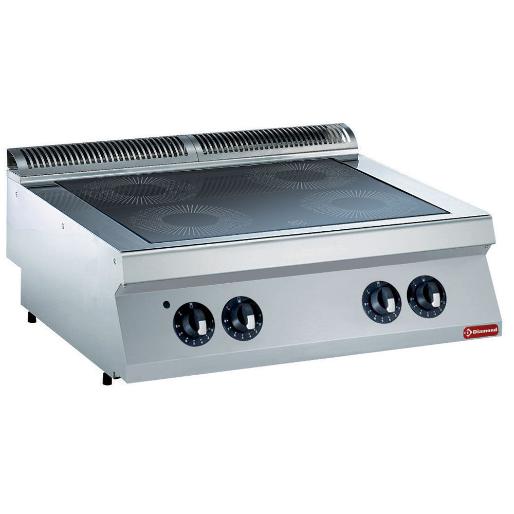 Cuisinière électrique vitro. 4 zones - Diamond