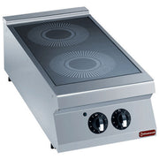 Cuisinière électrique vitro. 2 zones - Diamond
