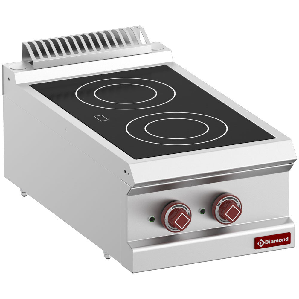 Cuisinière électrique vitro 2 zones - Diamond
