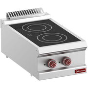 Cuisinière électrique vitro 2 zones - Diamond