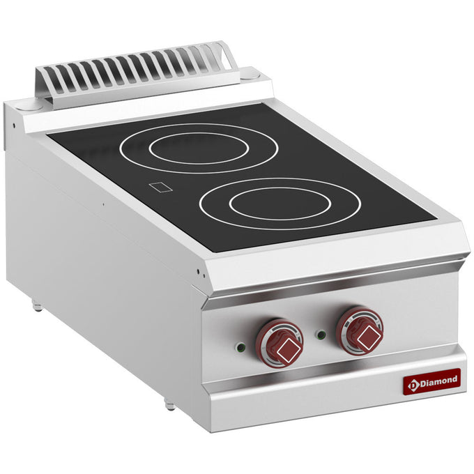 Cuisinière électrique vitro 2 zones - Diamond