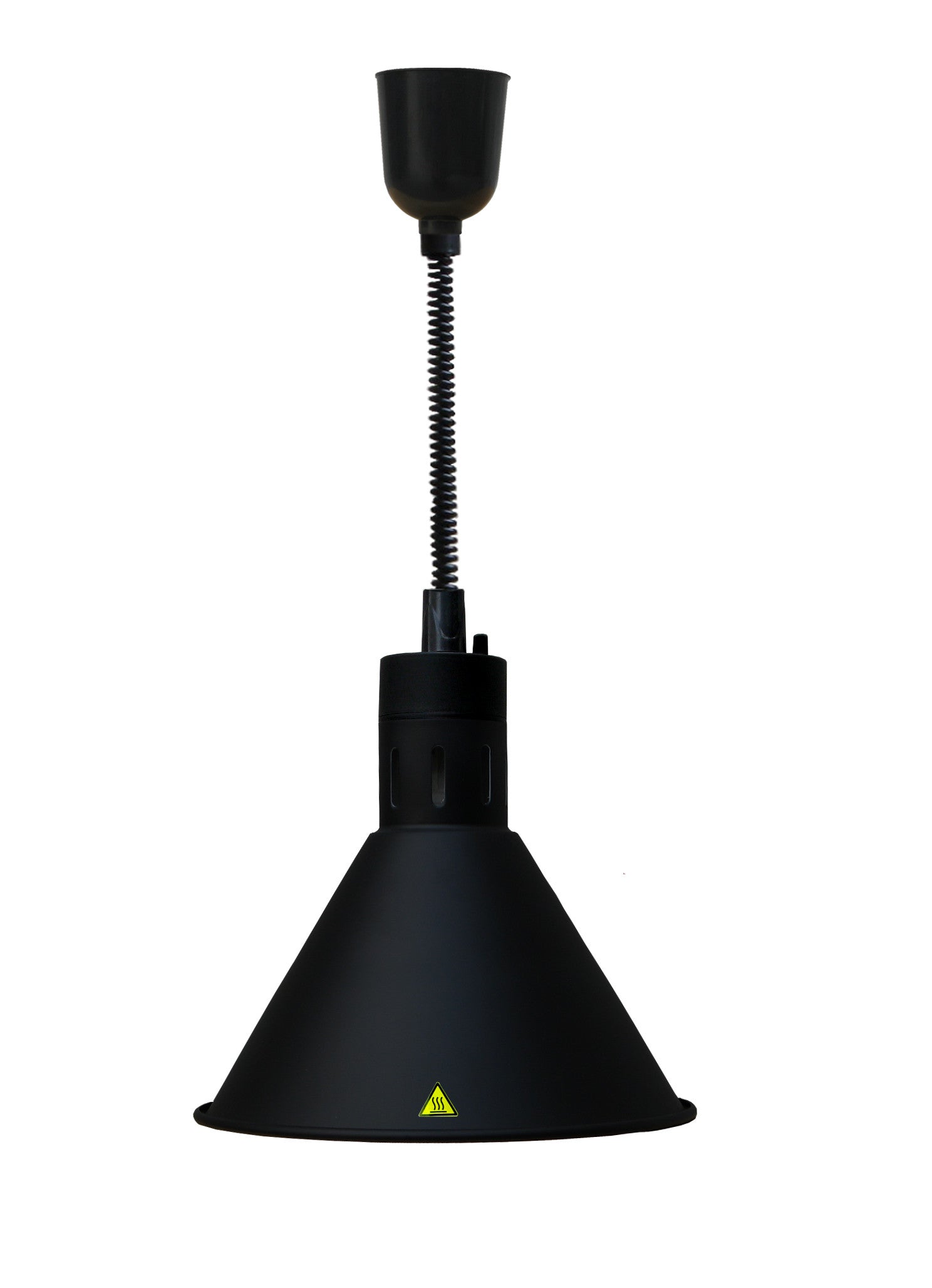 Lampe chauffante noir diamètre 275 mm 0.25 kW Combisteel - Lampe chauffante professionnel CHR - matériel cuisine pro - Cuistéo