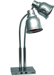 Lampe chauffante PLC 500 - Double col de cygne - 0,5 kW Saro - Lampe chauffante professionnel CHR - matériel cuisine pro - Cuistéo