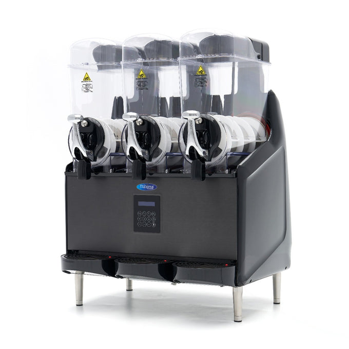 Machine à granité et slush - 3x 12 L - affichage numérique - 1040 W - Maxima