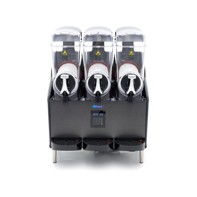 Machine à granité et slush - 3x 12 L - affichage numérique - 1040 W - Maxima