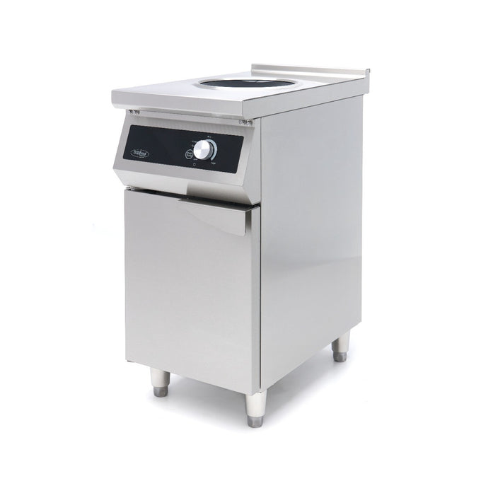 Cuiseur wok à induction 700 - Ø28cm - 5000W - avec support - Maxima