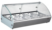 Vitrine chauffante 4 x 1/3 GN 0.8 kW Combisteel - Vitrine chaude professionnel CHR - matériel cuisine pro - Cuistéo