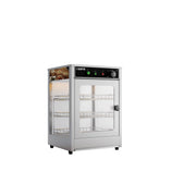 Vitrine chauffante - 43L - +30/+80°C - 3 grilles - Contrôle digital - 0,6 kW - FIONA Saro - Vitrine chaude professionnel CHR - matériel cuisine pro - Cuistéo