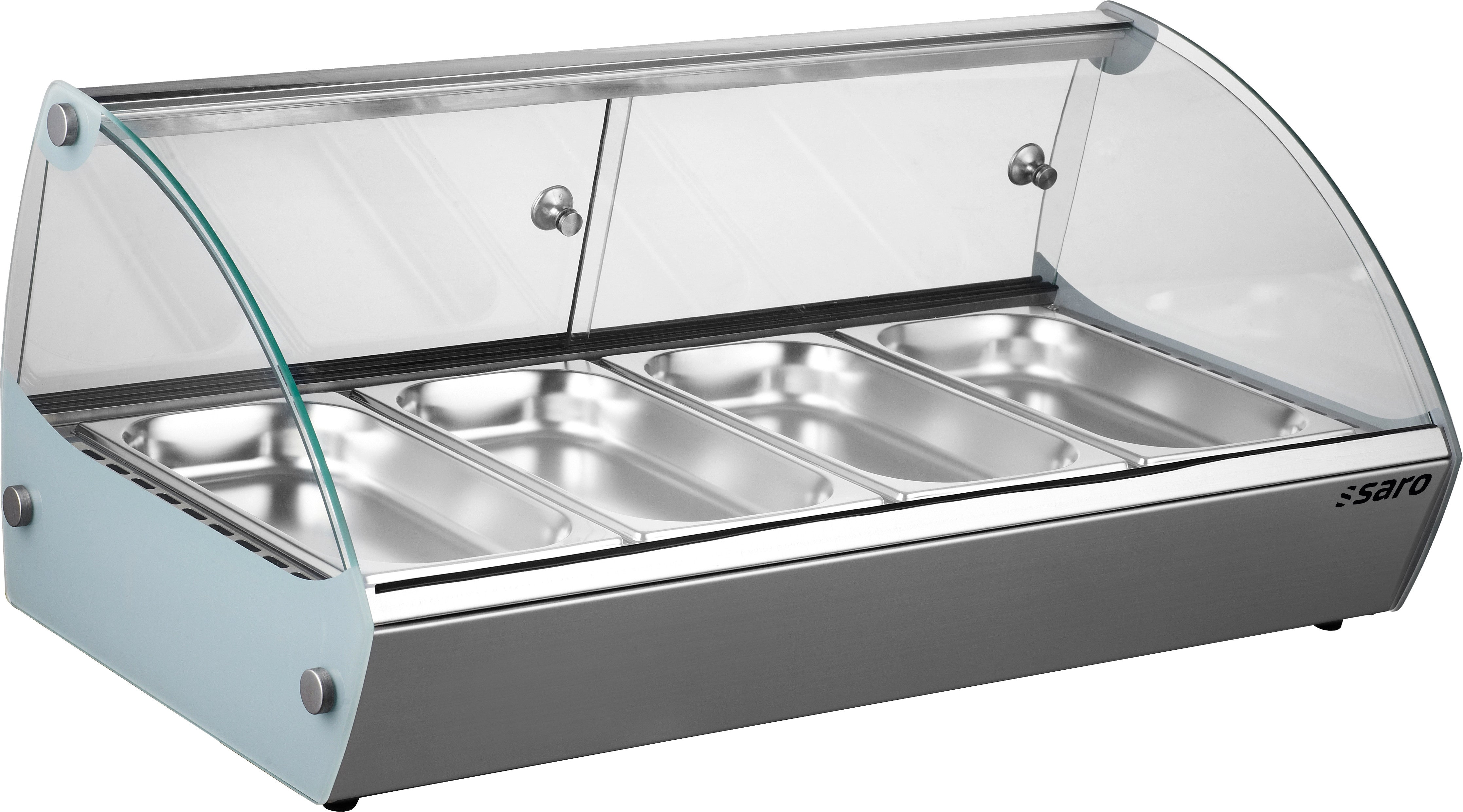Vitrine chauffante MARIE 4 - 46L - 4 GN 1/3 - 0,5 kW Saro - Vitrine chaude professionnel CHR - matériel cuisine pro - Cuistéo