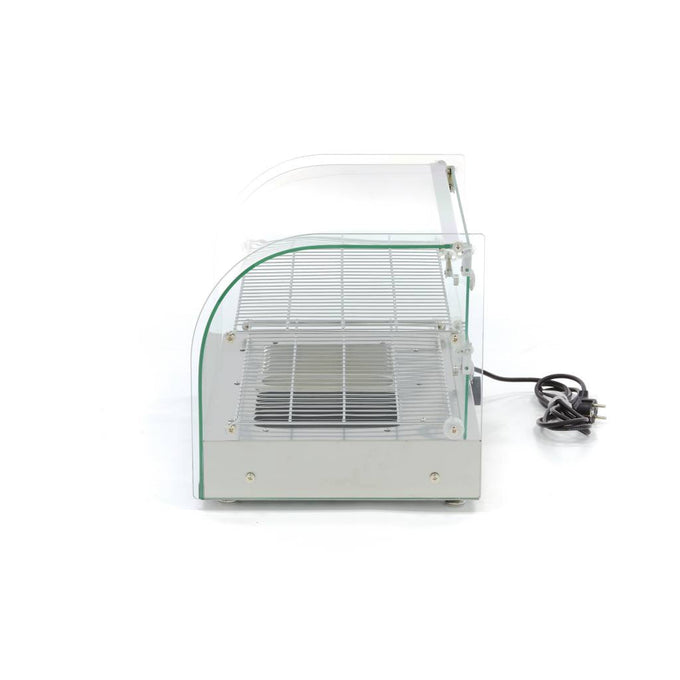 Vitrine chauffante pour aliments - 45L - 55cm - 2 étagères inox 800 W Maxima - vue 4 - Vitrine chaude pro CHR - Cuistéo