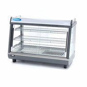 Présentoir chauffant pour aliments - 136L - 91,5cm - 3 étagères 1100 W Maxima - Vitrine chaude professionnel CHR - matériel cuisine pro - Cuistéo