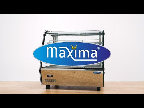 Vitrine chauffante pour aliments - 120L - 67,8cm - 3 étagères inox 1100 W Maxima - vue 6 - Vitrine chaude pro CHR - Cuistéo