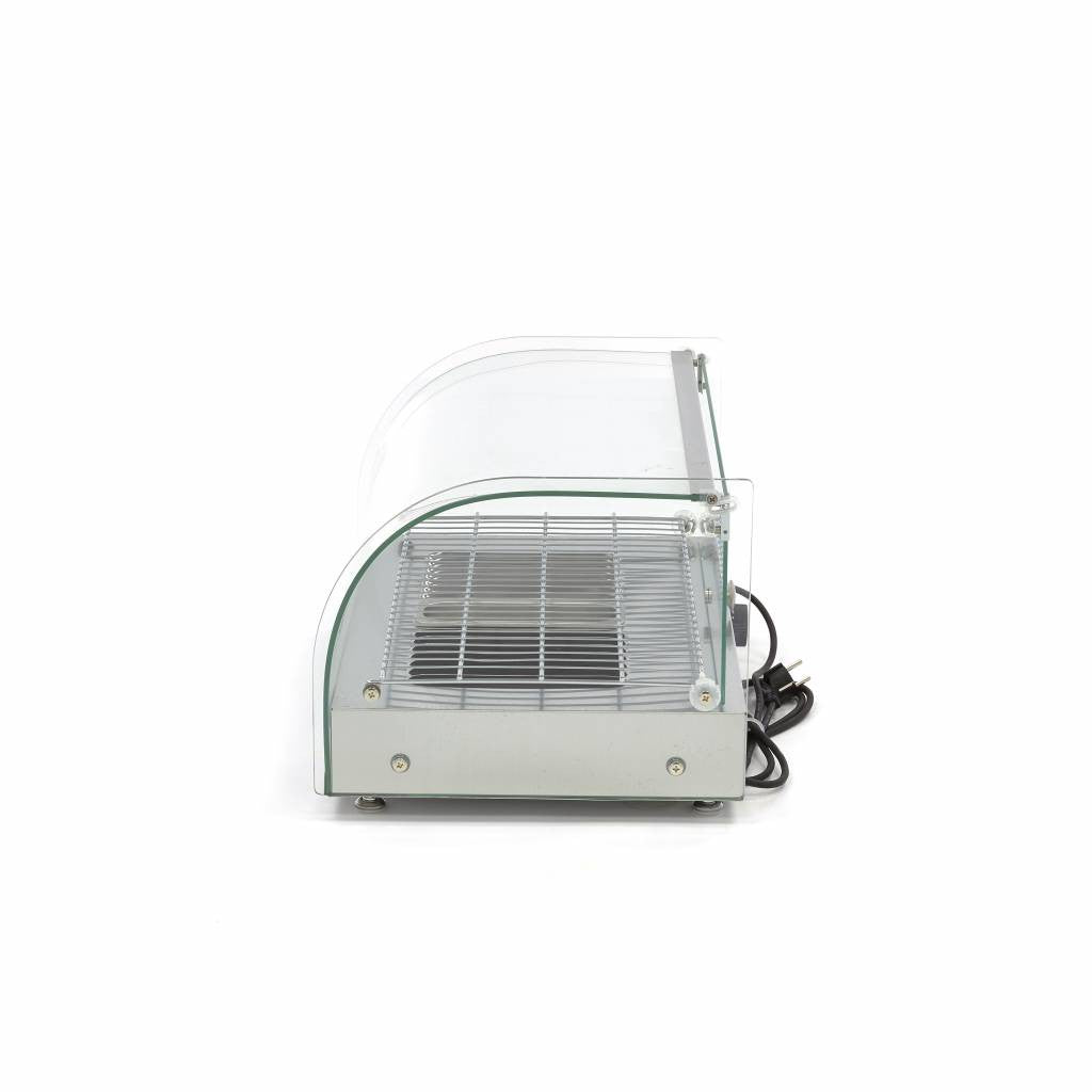 Vitrine chauffante pour aliments - 25L - 55cm - 1 étagère inox 800 W Maxima - vue 4 - Vitrine chaude pro CHR - Cuistéo
