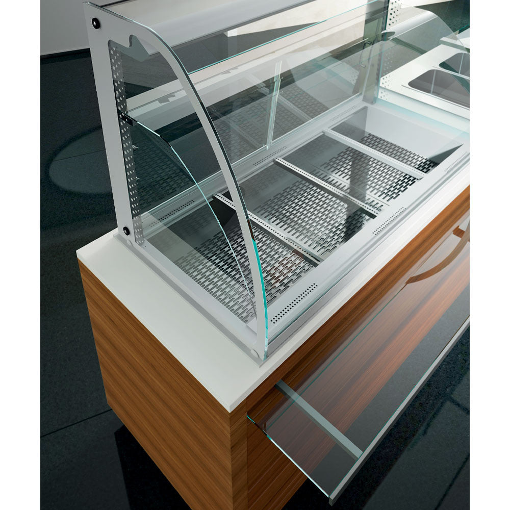 Vitrine chauffante humidifiée et ventilée 5x GN1/1 - Diamond
