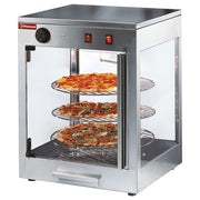 Vitrine chauffante rotative diamétre 380 mm - Diamond