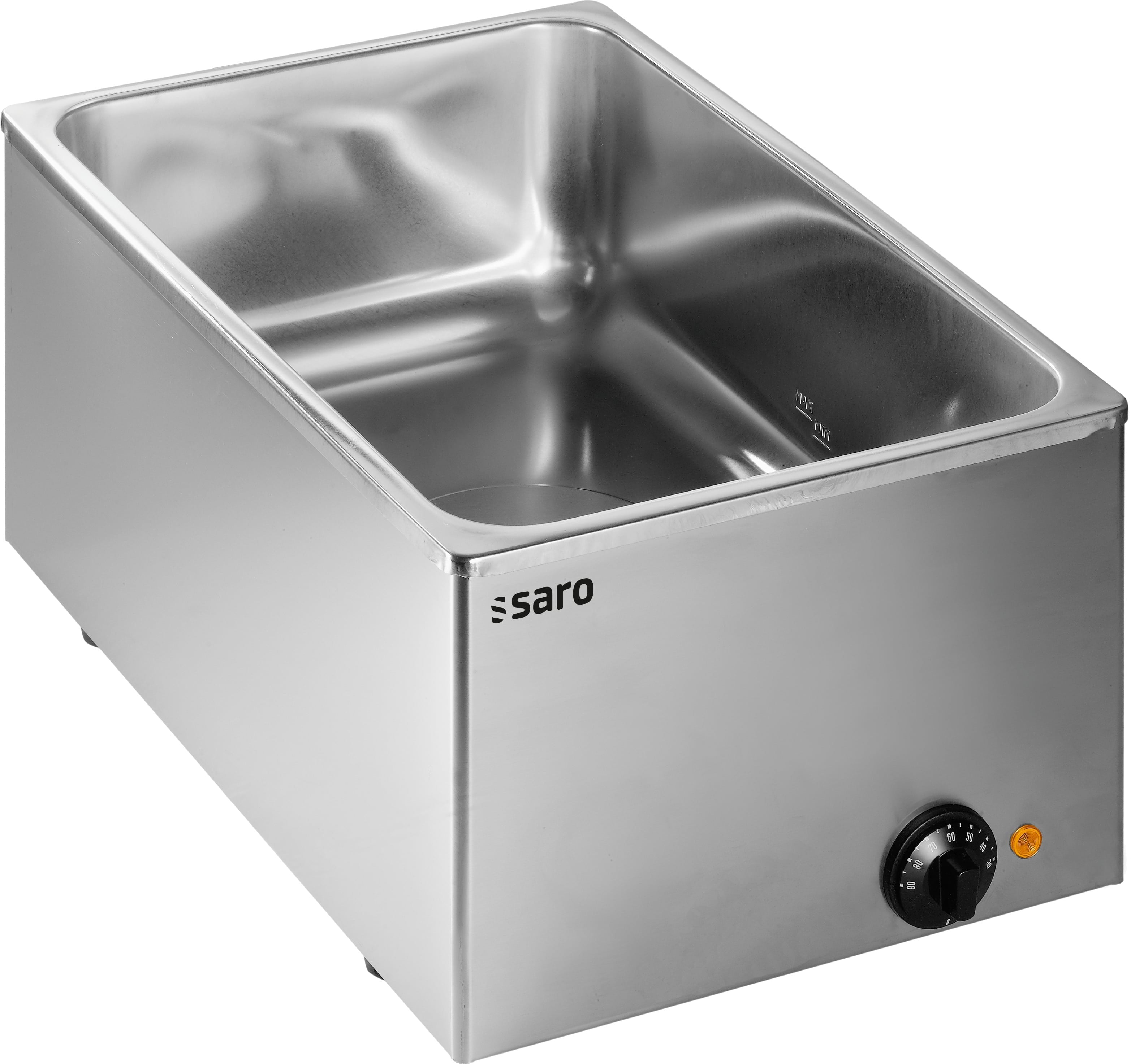Bain-marie - GN 1/1 - 1kW - 345x545x255mm - BM 160 Saro - Bain-marie professionnel CHR - matériel cuisine pro - Cuistéo