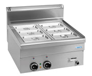 Bain-marie - GN 1/1+1/2+1/4 - 3,06kW - 600x600x270mm - EBM66 Saro - Bain-marie professionnel CHR - matériel cuisine pro - Cuistéo