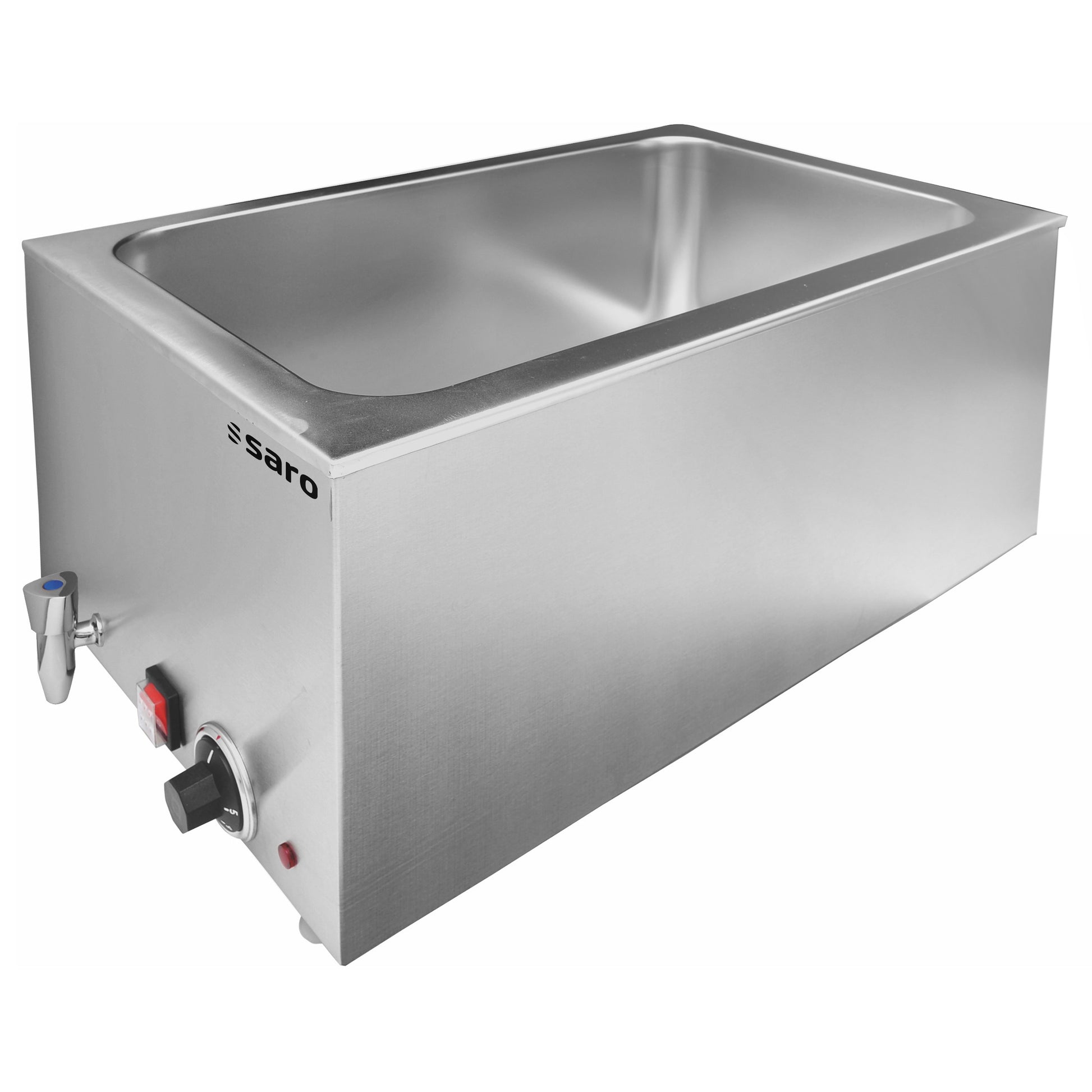 Bain-marie - GN 1/1 - 1,2kW - 338x600x243mm - Robinet - WT 150 Saro - Bain-marie professionnel CHR - matériel cuisine pro - Cuistéo