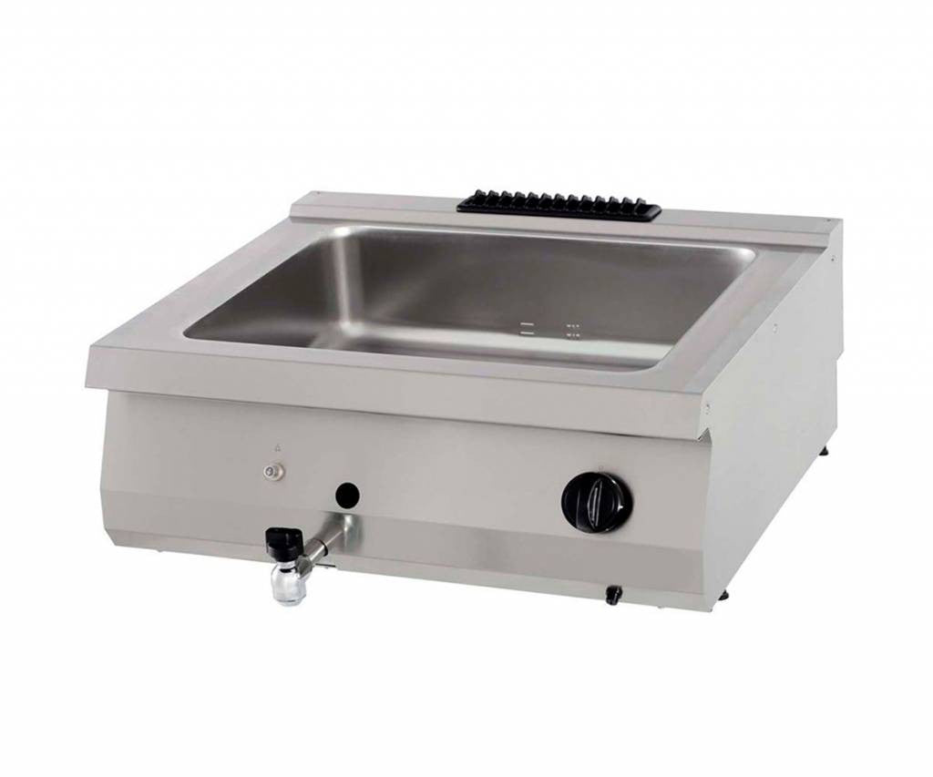 Bain-Marie Professionnel - Double Unité - Gaz 4.0 kW Maxima - Matériel cuisson professionnel CHR - matériel cuisine pro - Cuistéo