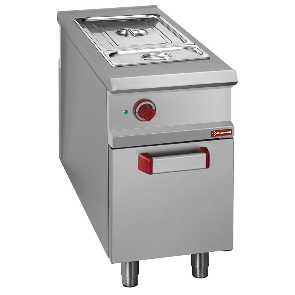 Bain-marie électrique 4x GN 1/3- armoire - Diamond