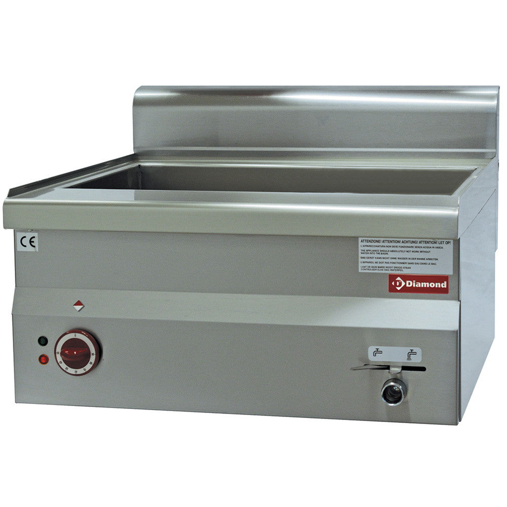Bain-marie électrique 1x GN1/1- 2x GN 1/4 - Diamond