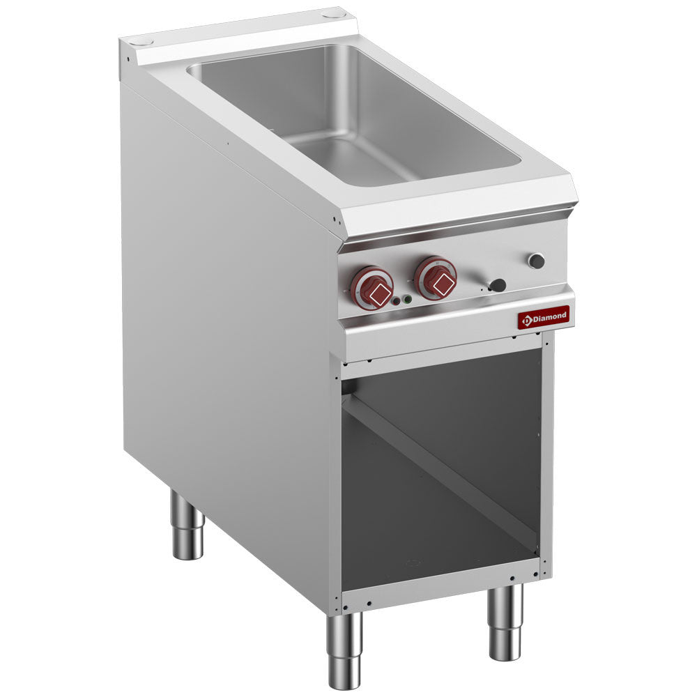 Bain-marie électrique 4xGN 1/3 - armoire - Diamond