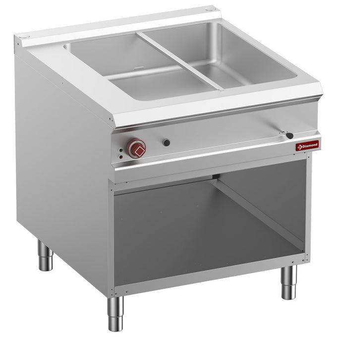 Bain-marie électrique 8xGN1/3- armoire - Diamond