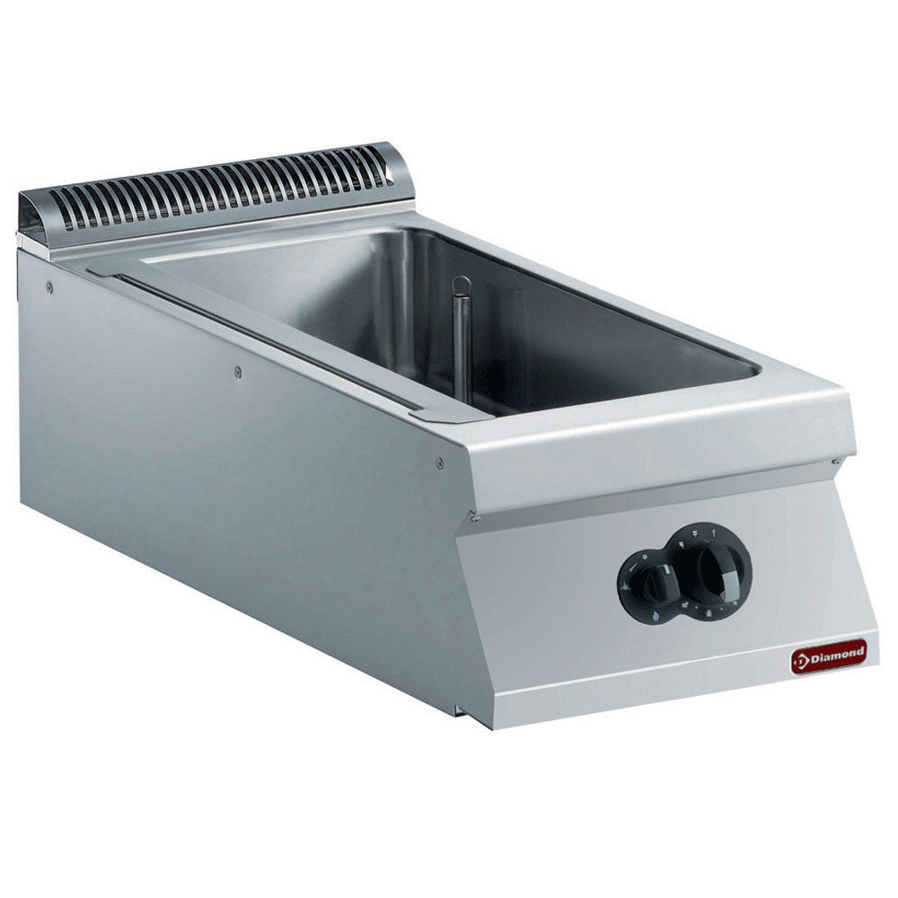 Bain-marie gaz 4 GN 1/3-h150 mm - Diamond