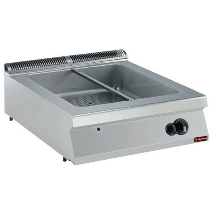 Bain-marie gaz -8 GN1/3 h150 mm - Diamond