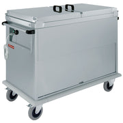 Chariot bain-marie 2x GN1/1 -couvercles - armoire - Diamond