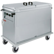 Chariot bain marie 3x GN 1/1- couvercles - sur armoire - Diamond
