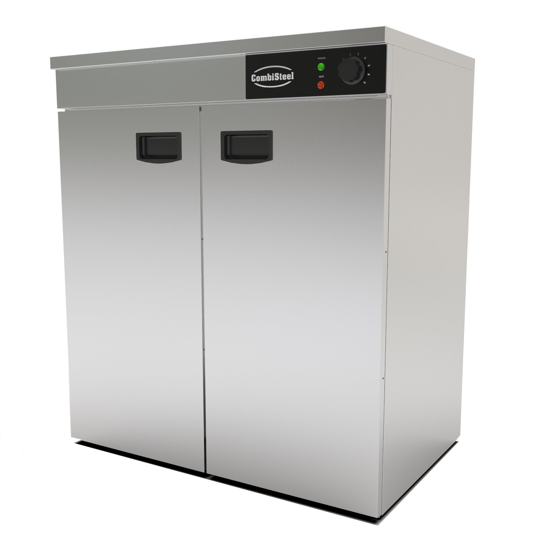 Armoire chauffante 2 portes 750x485x850 mm 1.2 kW Combisteel - Chauffe-assiette / chauffe-plat professionnel CHR - matériel cuisine pro - Cuistéo