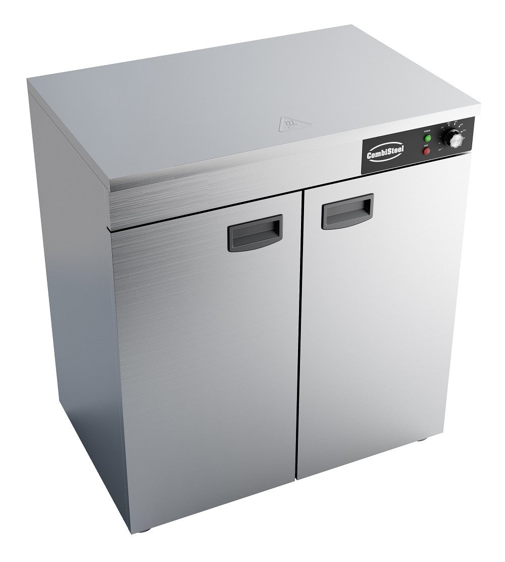 Armoire chauffante 2 portes 750x485x850 mm 1.2 kW Combisteel - vue 2 - Chauffe-assiette / chauffe-plat pro CHR - Cuistéo