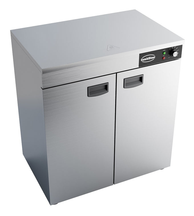 Armoire chauffante 2 portes 750x485x850 mm 1.2 kW Combisteel - vue 2 - Chauffe-assiette / chauffe-plat pro CHR - Cuistéo
