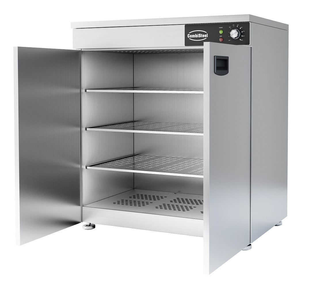 Armoire chauffante 2 portes 750x485x850 mm 1.2 kW Combisteel - vue 3 - Chauffe-assiette / chauffe-plat pro CHR - Cuistéo
