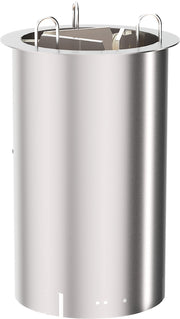 Distributeur d'assiettes neutre Combisteel - Chauffe-assiette / chauffe-plat professionnel CHR - matériel cuisine pro - Cuistéo