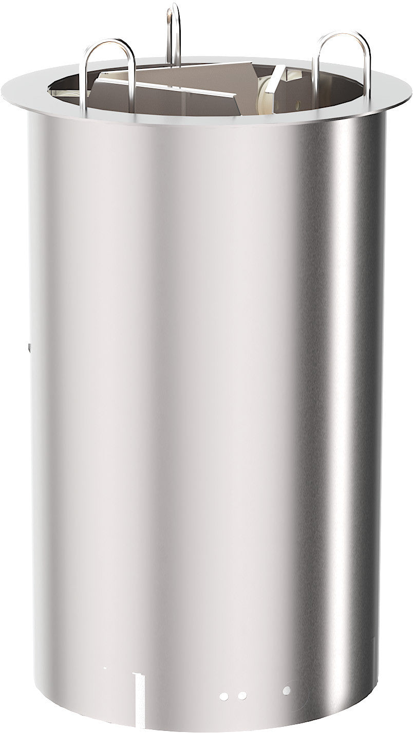Distributeur d'assiettes neutre Combisteel - Chauffe-assiette / chauffe-plat professionnel CHR - matériel cuisine pro - Cuistéo