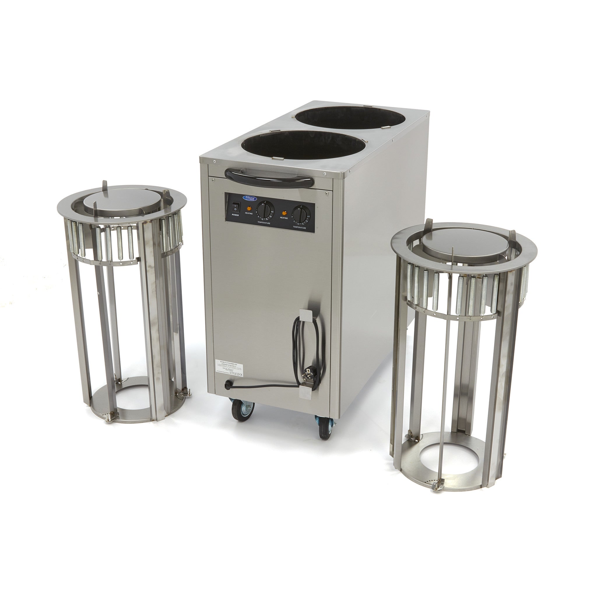Chauffe-assiettes - 80 assiettes - diam 30 cm Maxima - vue 3 - Chauffe-assiette / chauffe-plat pro CHR - Cuistéo