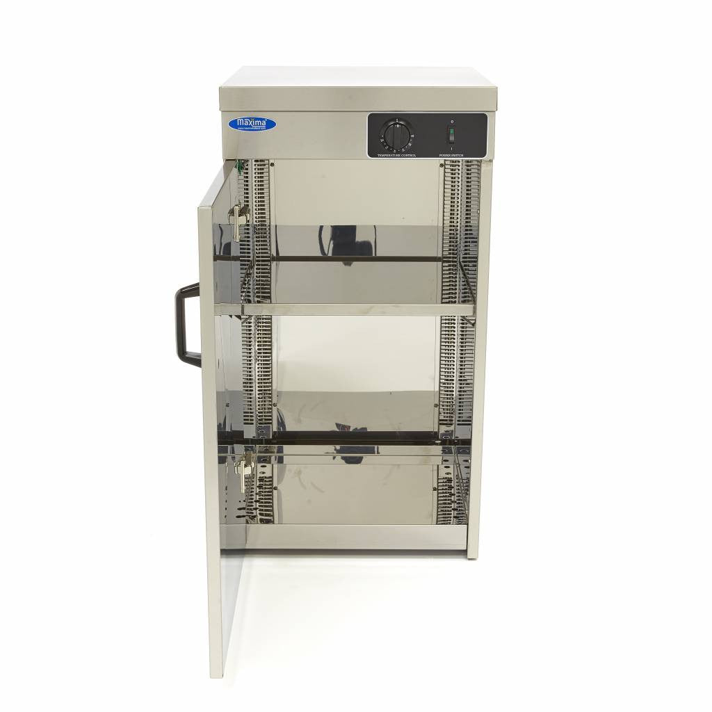 Réchauffe-assiettes - 60 assiettes - diam 32 cm 60 L 750 W Maxima - vue 2 - Chauffe-assiette / chauffe-plat pro CHR - Cuistéo