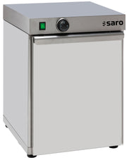 Chauffe-assiettes - 30 Assiettes - 2 Étagères - 300 mm - Acier Inoxydable - SYLT 30 Saro - Chauffe-assiette / chauffe-plat professionnel CHR - matériel cuisine pro - Cuistéo